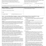 Complete Part A Of This Form Whenever An Employees Life Insurance