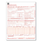 ComplyRight CMS 1500 Health Insurance Claim Forms One Part 8 5 X 11