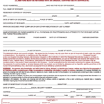 Death Benefits Claim Form Leaders Life Fill And Sign Printable