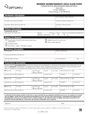 Editable Optum Health Claim Form Fill Print Download Online Forms