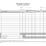 Expense Claim Form Template Microsoft Office 1 Excelxo