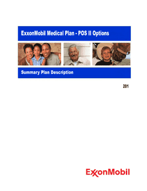 Exxonmobil Medical Plan Claim Form Fill Online Printable Fillable 