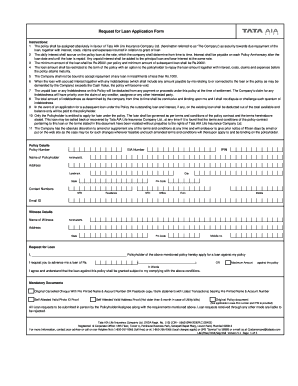 Fillable Loan Secured By Life Insurance Policy Edit Online Download 