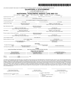 Fillable Online 87963 National Teachers Associates Life Insurance 