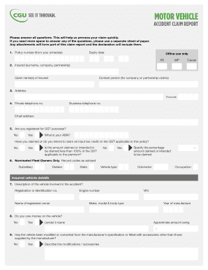 Fillable Online Cgu Com 237678 1113 HOC0002 v6 FINAL CGU Generic Motor 