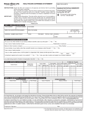 Fillable Online Great West Life Dental Claim Form Fax Email Print 