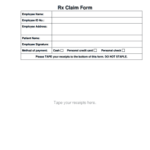 Fillable Online Rx Claim Form Meritain Health Fax Email Print PdfFiller