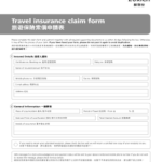 Fillable Online Travel Insurance Claim Form Fax Email Print