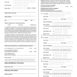 Filling Out A Prescription Claim Form Fill Out And Sign Printable PDF