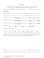 Form CAO SC2 2 Download Printable PDF Or Fill Online Information For