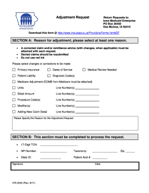 Iowa Medicaid Form 470 0040 Fill Online Printable Fillable Blank