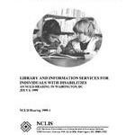 Library And Information Services For Individuals With Disabilities An