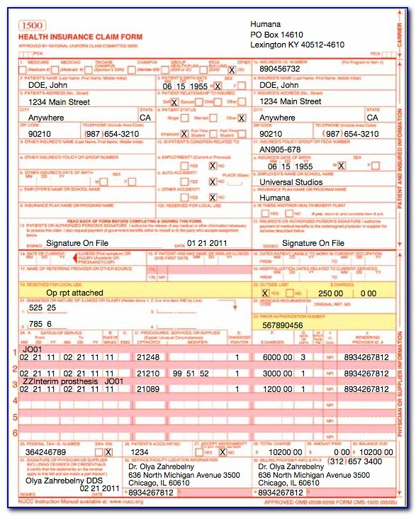 Medicare Medical Claim Reimbursement Form Form Resume Examples 