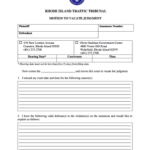 Motion To Vacate Judgment Sample Letter Fill Online Printable