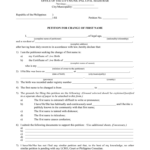 Official Name Change Paperwork Fill Online Printable Fillable