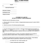 Okaloosa County Small Claims Court Fill And Sign Printable Template