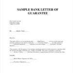 Request Letter Bank Guarantee Sample Requesting For Cover Templates