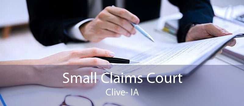 Small Claims Court Clive File Small Claims Court Clive