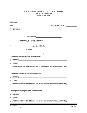 Small Claims Court Fulton County Fill Online Printable Fillable 