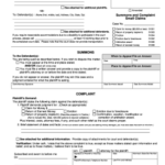 Submit Wisconsin Summons Form Samples In PDF Financial disclosure