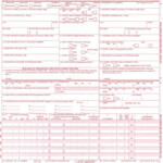 Top 8 New CMS 1500 Claim Forms HCFA Version 02 12 2500 Sheets