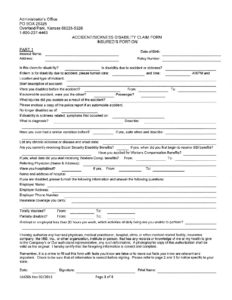 Unified Life INDIVIDUAL DISABILITY CLAIM FORM