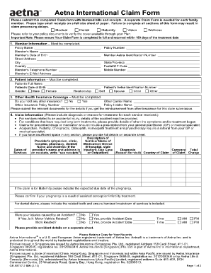 104 Printable Medical Claim Form Templates Fillable Samples In PDF 