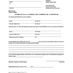 12 Printable How To File An Affidavit Of Truth Forms And Templates