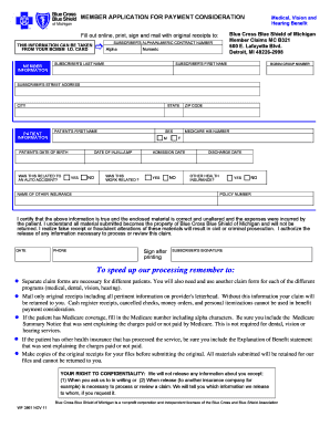 20 Printable Bcbs Claim Form Illinois Templates Fillable Samples In 