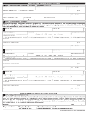 2021 2023 NY Health Care Flexible Spending Account HCFSA Program 