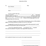 22 Printable Demand Letter Forms And Templates Fillable Samples In