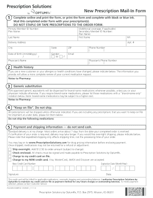 25 Printable United Healthcare Prescription Claim Form Templates 