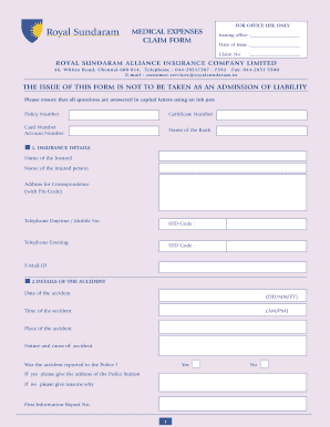 30 Printable Expenses Claim Form Templates Fillable Samples In PDF