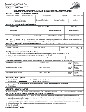 Aca Waiver Of Coverage Form Fill Out Online Forms Templates Download 