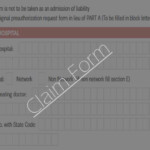 Aditya Birla Health Insurance Claim Form Part A PartB