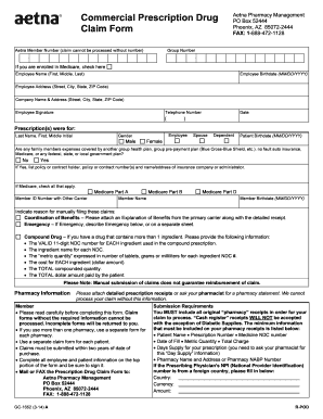 Aetna Medicare Dental Reimbursement Form Fill Out And Sign Printable 