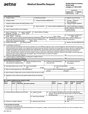 Aetna Reimbursement Form 2014 2022 Fill And Sign Printable Template 