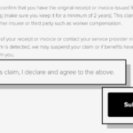 AHM CLAIM FORM PDF