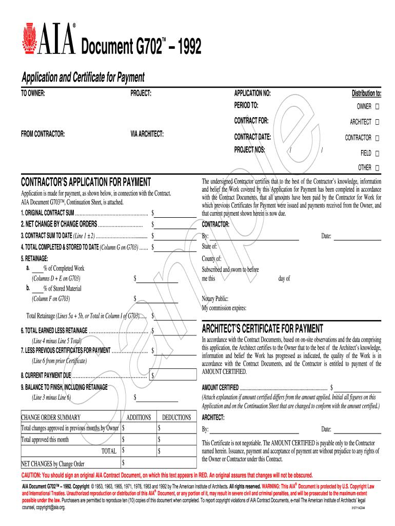 Aia G702 Pdf