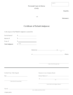 Alberta Court Cts2889 Form Fill And Sign Printable Template Online
