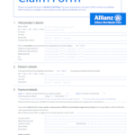 Allianz Worldwide Care Claim Form Fill And Sign Printable Template Online