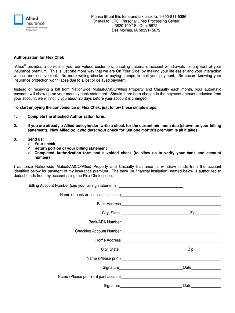 Allied Pacific Authorization Form Fill Out Sign Online DocHub