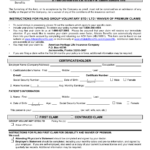 Allstate Cancer Claim Form And Instructions CancerWalls