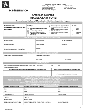 American Express Travel Insurance Claim Review