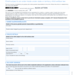 Application For An Australian Travel Document Form B 10 Fill Out And