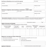 Application For Refund Or Payment Of Medical Expenses Privately