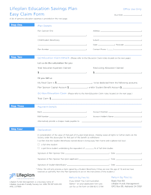 Australian Unity Easy Claim Form Fill Online Printable Fillable 