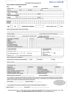 Bajaj Allianz Preauth Form Fill And Sign Printable Template Online ...