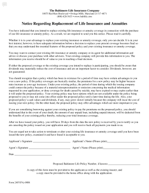 Baltimore Life Insurance Claim Forms Fill And Sign Printable Template