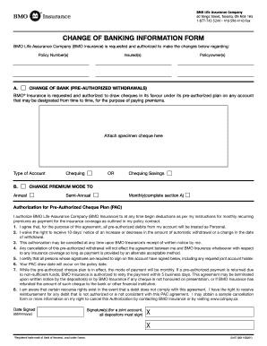 Bmo Insurance Forms Fill And Sign Printable Template Online